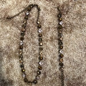 Swarovski Crystal Matching Necklace & Bracelet